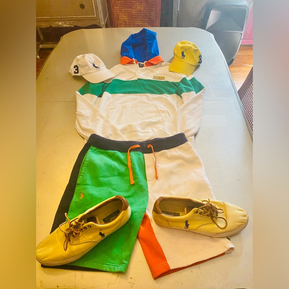 Polo Ralph Lauren volleyball Colorblock outfit!